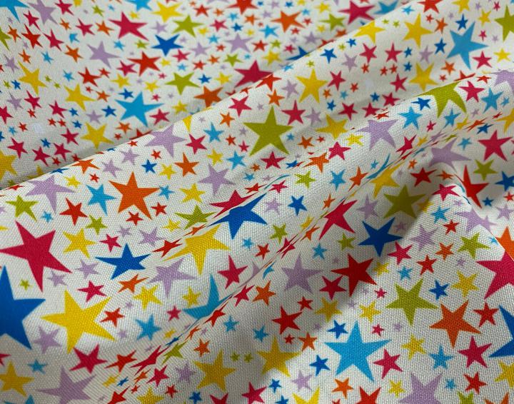 Stretch estrellas multicolor